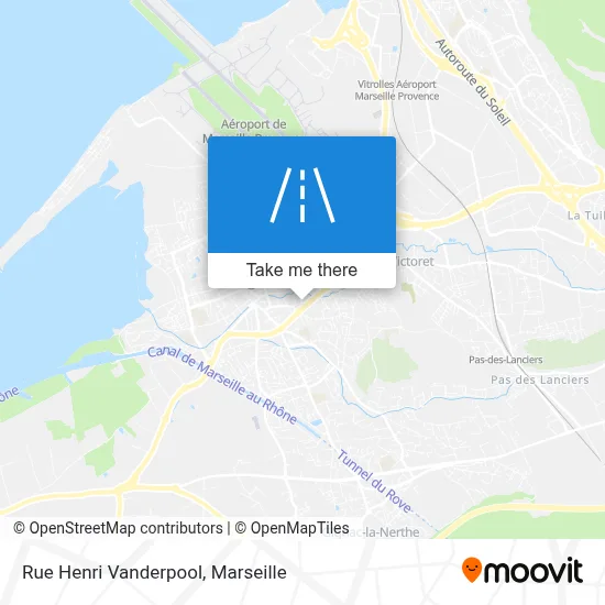 Rue Henri Vanderpool map