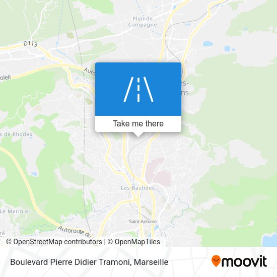 Boulevard Pierre Didier Tramoni map