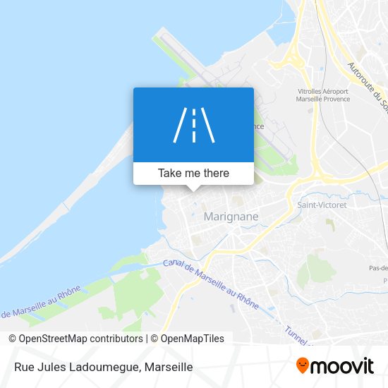 Rue Jules Ladoumegue map