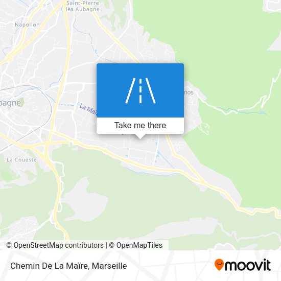 Chemin De La Maïre map