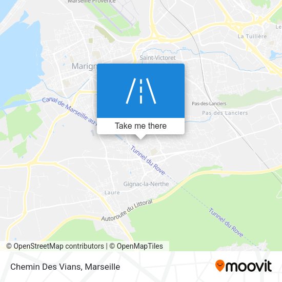 Chemin Des Vians map