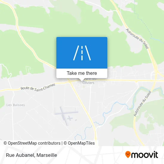 Rue Aubanel map