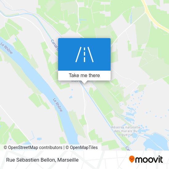 Rue Sébastien Bellon map