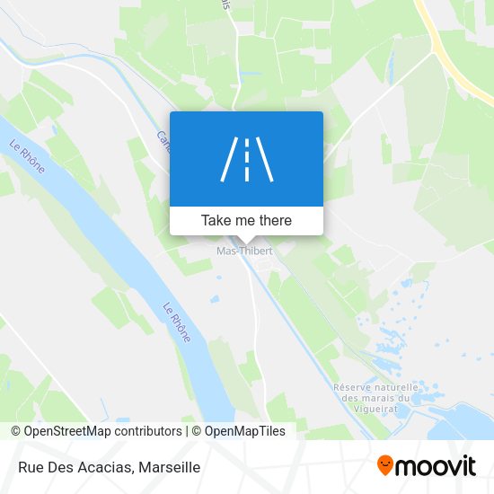 Rue Des Acacias map