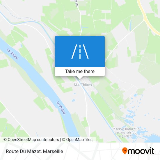 Route Du Mazet map