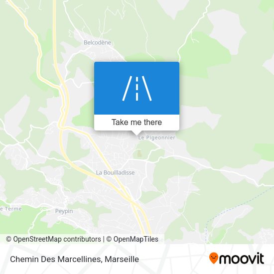 Chemin Des Marcellines map