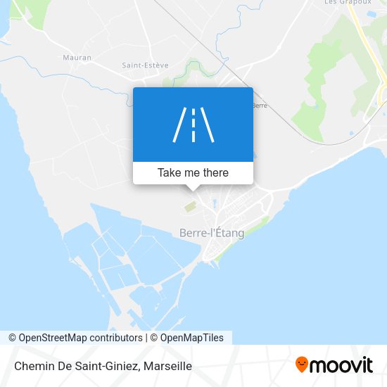 Chemin De Saint-Giniez map
