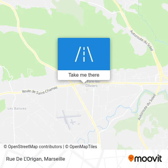 Rue De L'Origan map