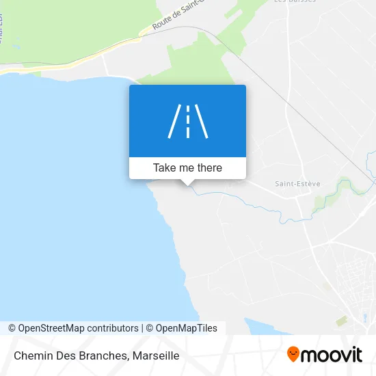 Chemin Des Branches map