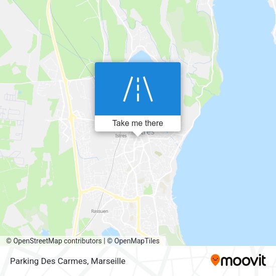 Parking Des Carmes map