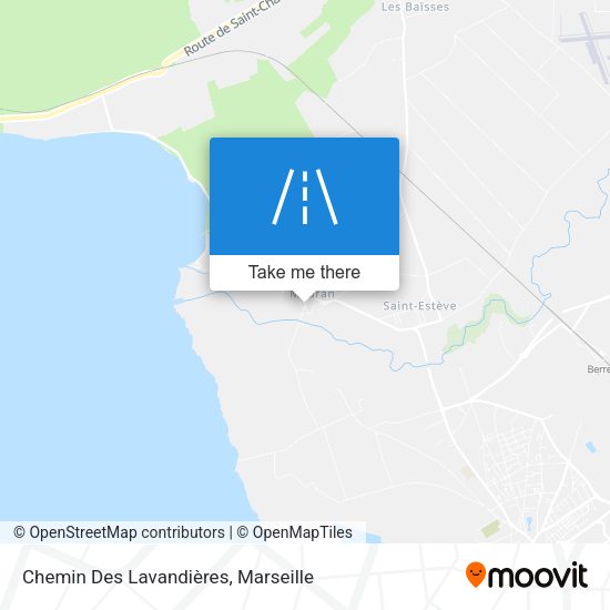 Chemin Des Lavandières map