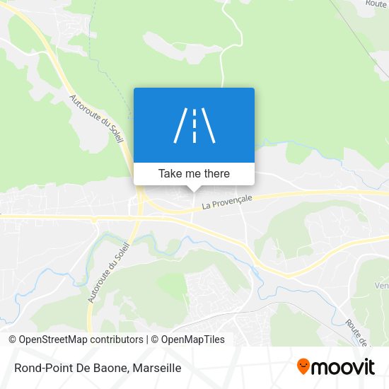Rond-Point De Baone map