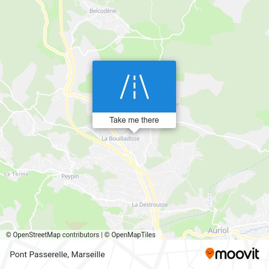 Pont Passerelle map