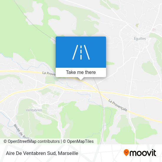 Aire De Ventabren Sud map