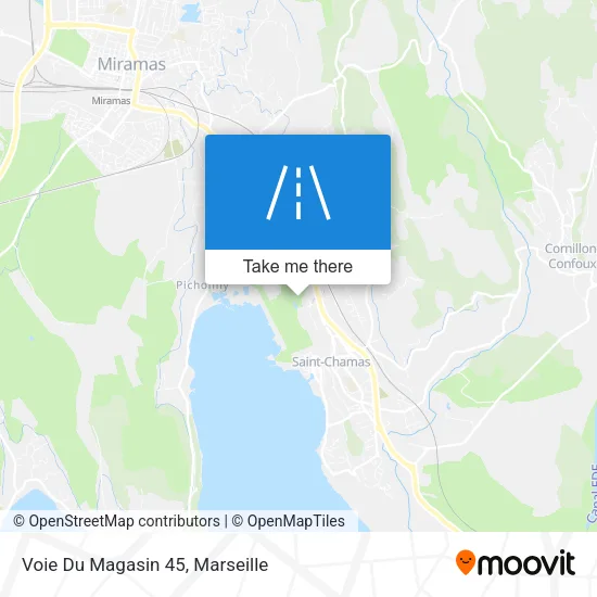 Voie Du Magasin 45 map