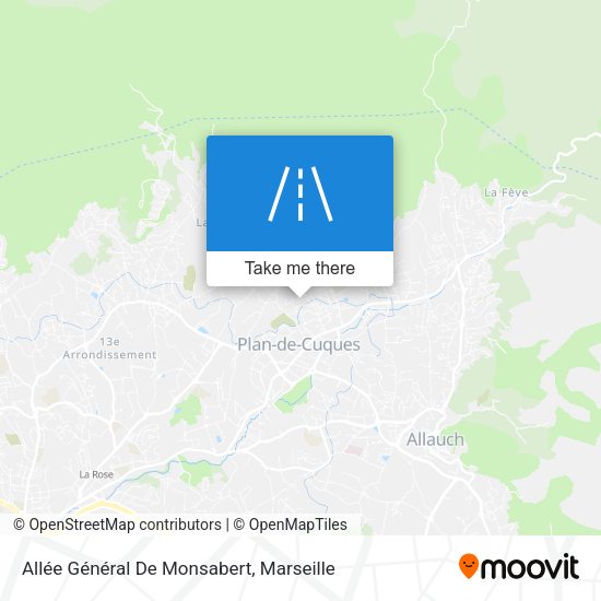 Allée Général De Monsabert map