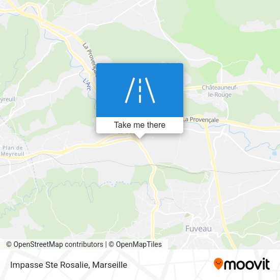 Impasse Ste Rosalie map