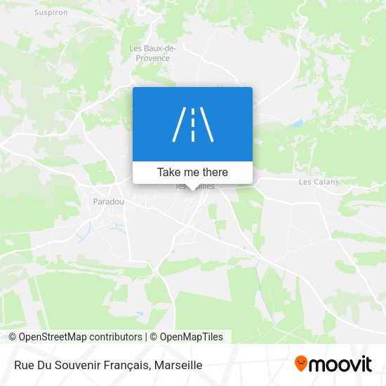 Rue Du Souvenir Français map