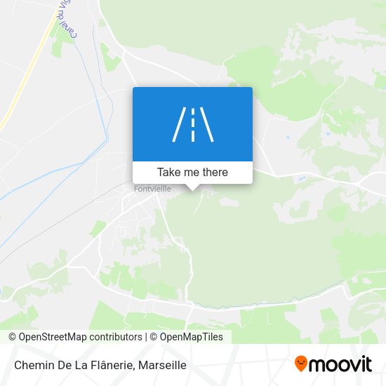 Chemin De La Flânerie map