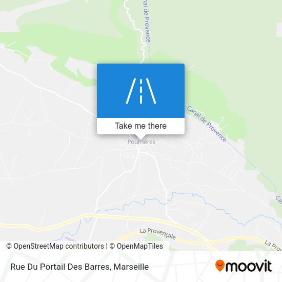 Rue Du Portail Des Barres map