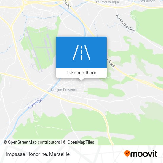 Impasse Honorine map