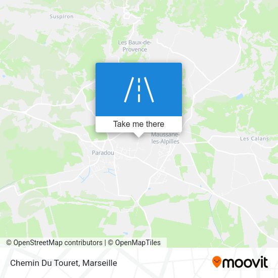 Chemin Du Touret map