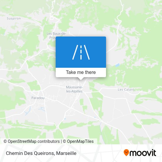 Chemin Des Queirons map