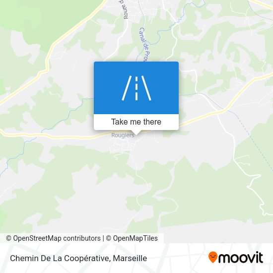 Chemin De La Coopérative map