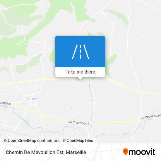 Chemin De Mévouillon Est map
