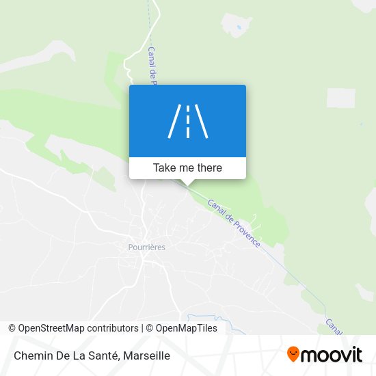 Chemin De La Santé map