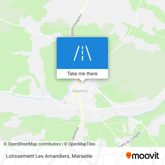 Lotissement Les Amandiers map