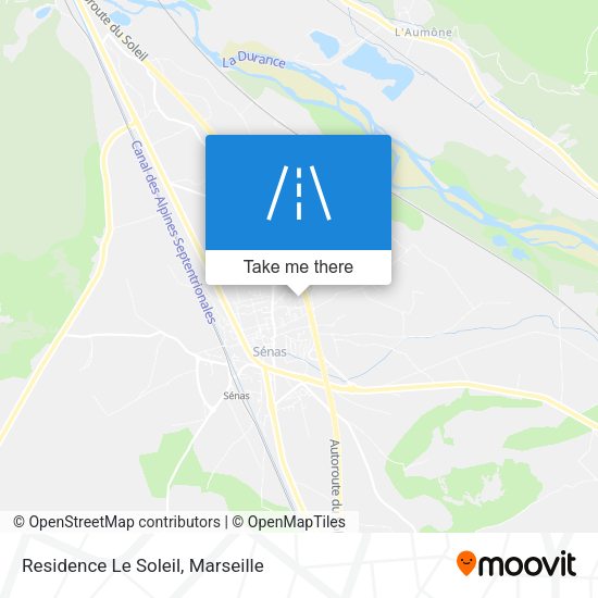 Residence Le Soleil map