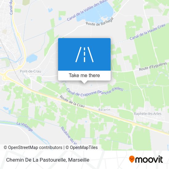 Chemin De La Pastourelle map
