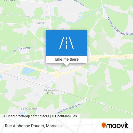 Rue Alphonse Daudet map