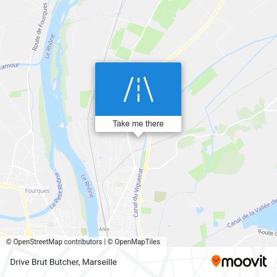 Drive Brut Butcher map