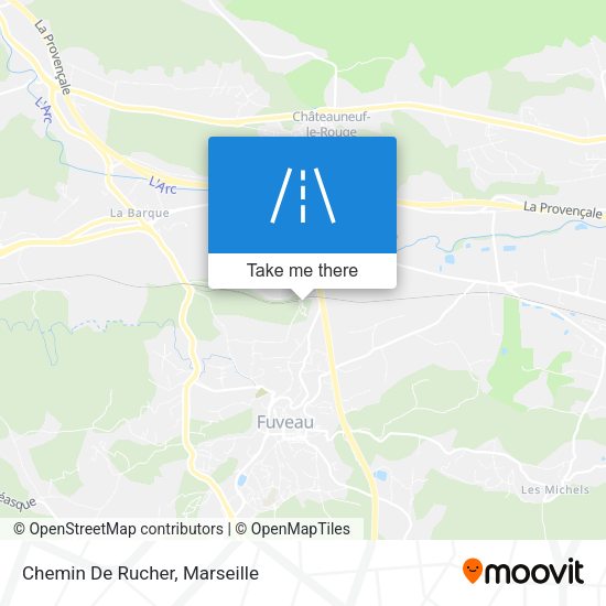 Chemin De Rucher map