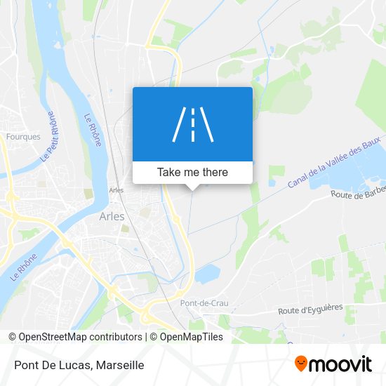 Pont De Lucas map