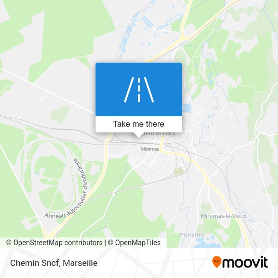 Chemin Sncf map