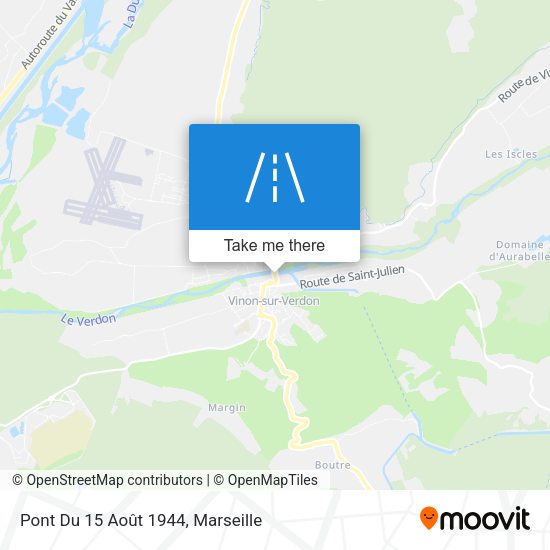 Pont Du 15 Août 1944 map