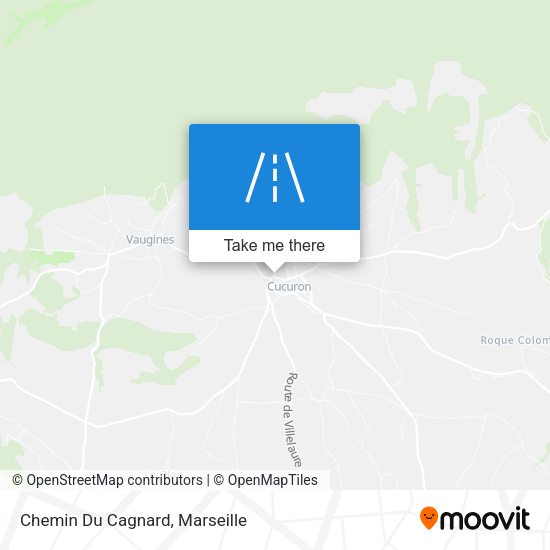 Chemin Du Cagnard map
