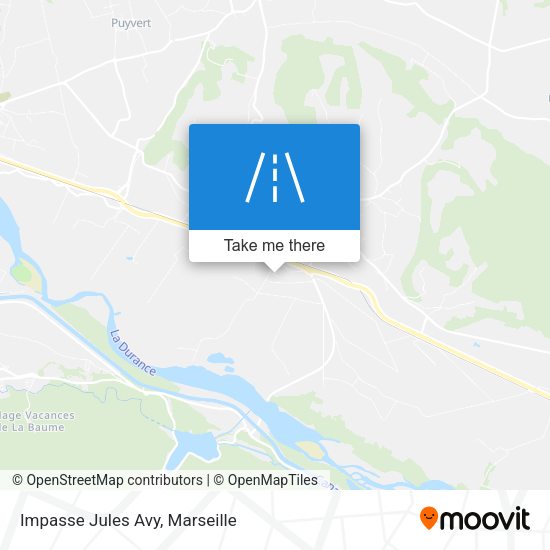 Impasse Jules Avy map