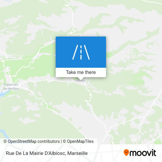 Rue De La Mairie D'Albiosc map