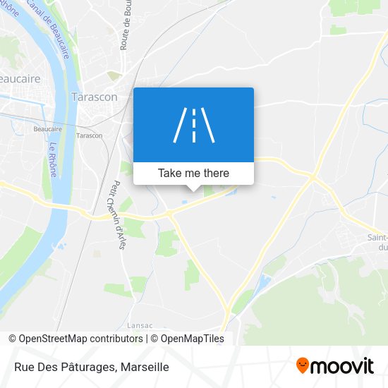 Rue Des Pâturages map