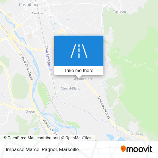 Impasse Marcel Pagnol map