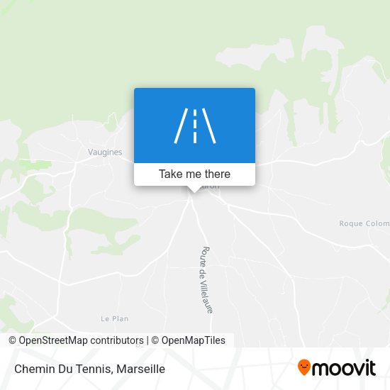 Chemin Du Tennis map