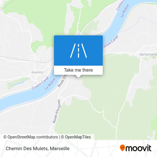 Chemin Des Mulets map
