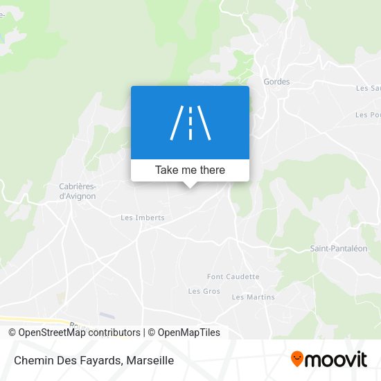 Chemin Des Fayards map