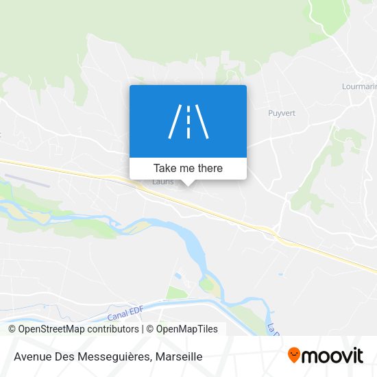 Avenue Des Messeguières map