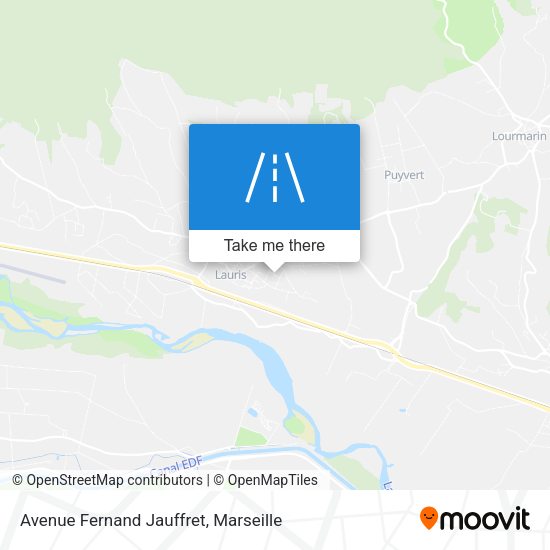 Avenue Fernand Jauffret map