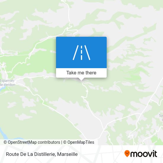 Route De La Distillerie map